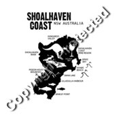 Shoalhaven Coast Map Design 2