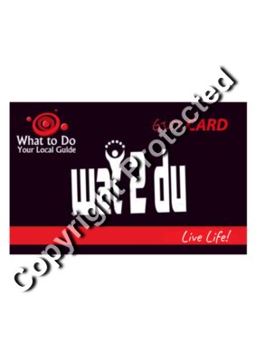 WAT2DU Gift Card Live Life